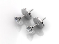 ERCW03 diamond studs image two