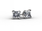 White Gold Diamond Earrings EPCP006 view one